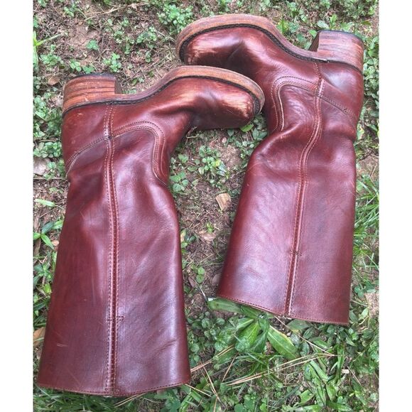 FRYE
Campus 14l Boots in Garnet Size 7 / Made In USA - Picture 8 of 16